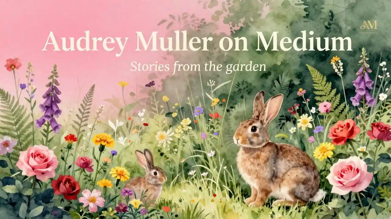Stories from the garden by Audrey Muller @audreymuller.com